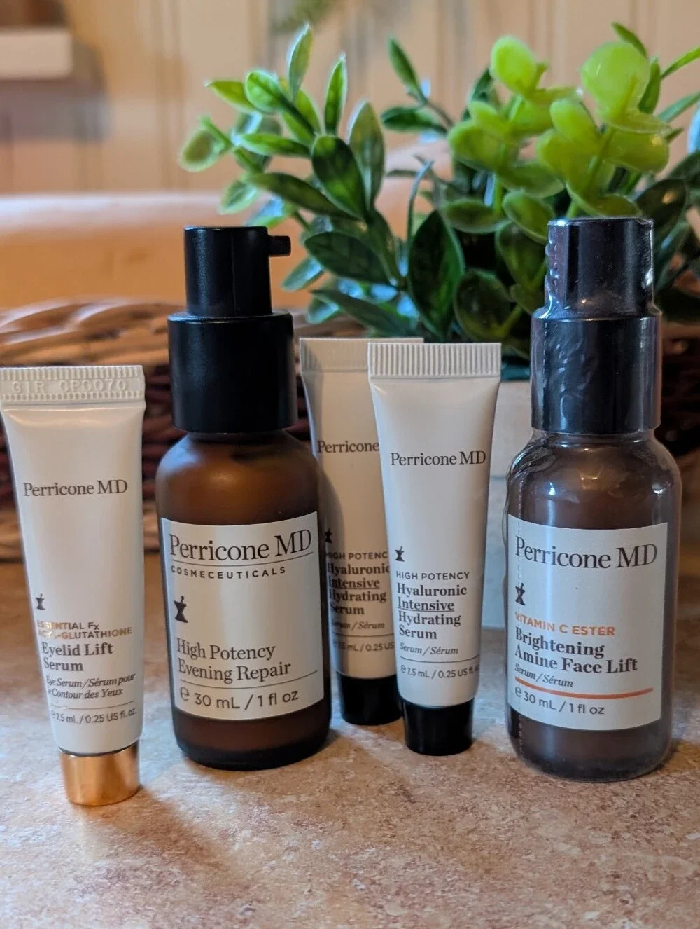 New Perricone MD Anti Aging Skincare Bundle High Potency Serums And Eye Cream